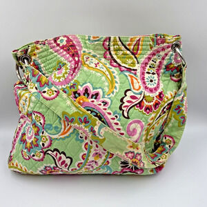 Vera Bradley Tutti Frutti Sweet Treat Tote Purse Shoulder Bag Magnet Closure